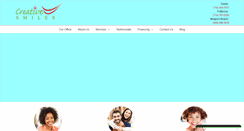 Desktop Screenshot of mycreativesmiles.com